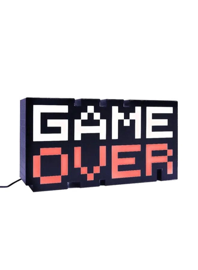 إضاءة أيقونة “Game Over”